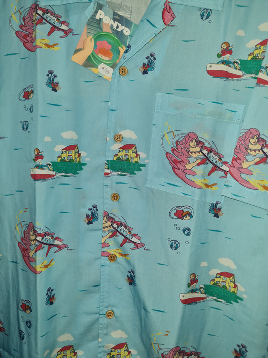 Camisa de botones Ponyo talla S