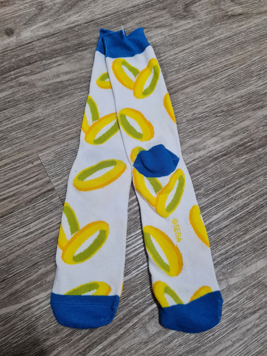 Calcetines Sonic rings blanco