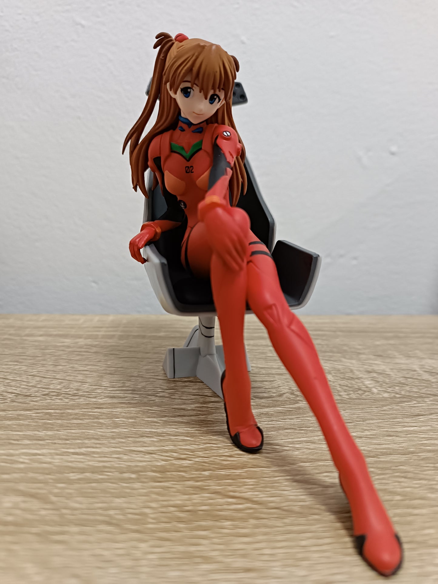 Evangelion 2.0: You Can (Not) Advance: Asuka Langley with chair