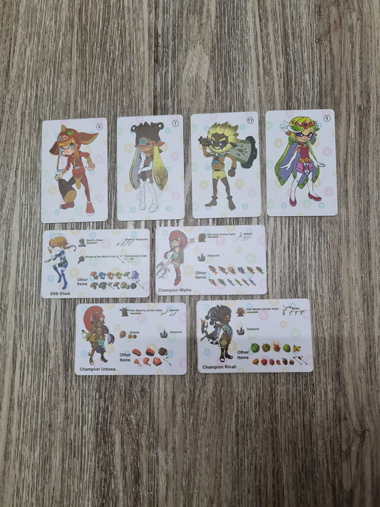Amiibo cards Zelda