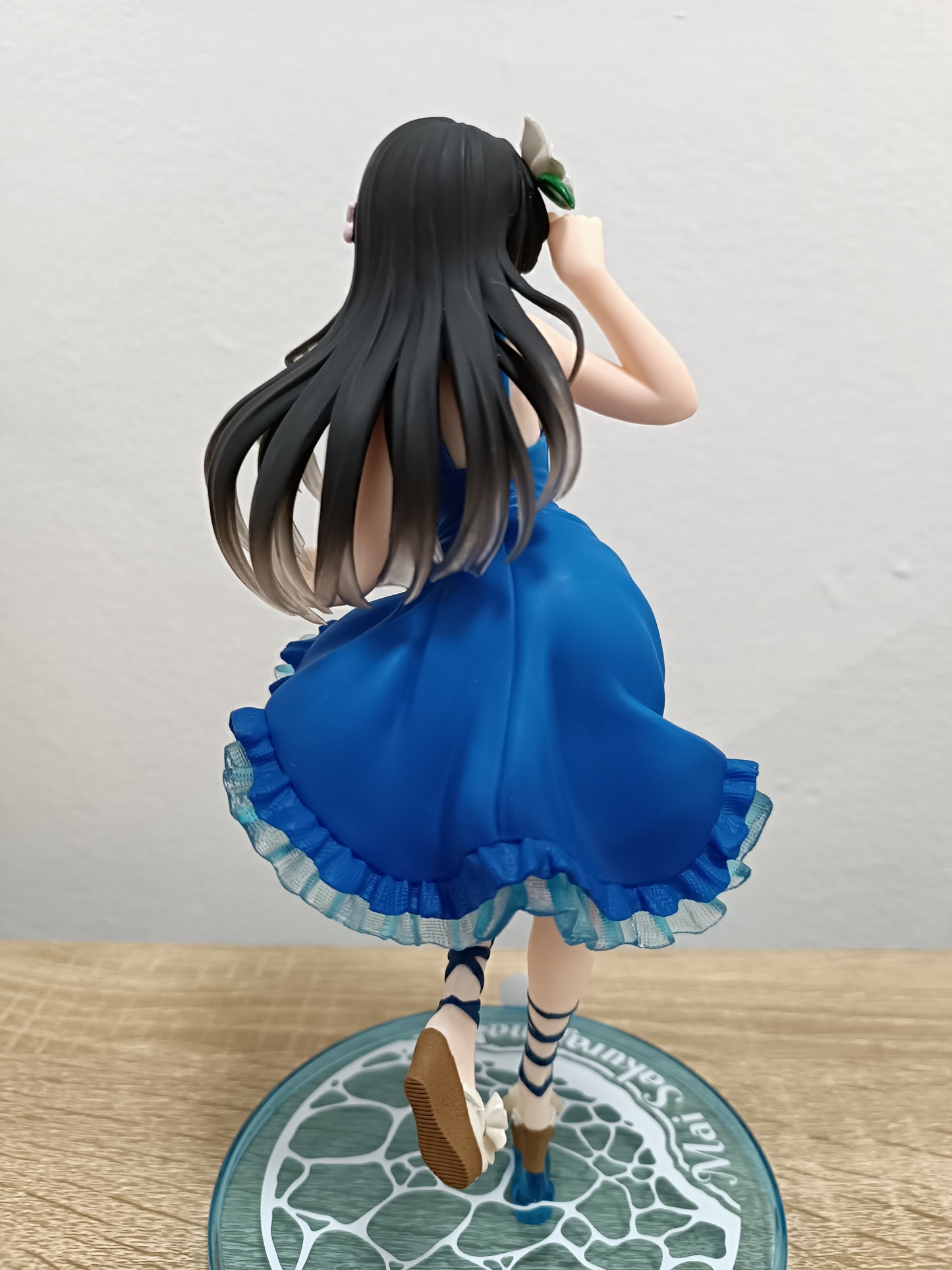 Rascal Does Not Dream of Bunny Girl Senpai Mai Sakurajima Summer (Blue) Coreful Figure (Sin Caja)