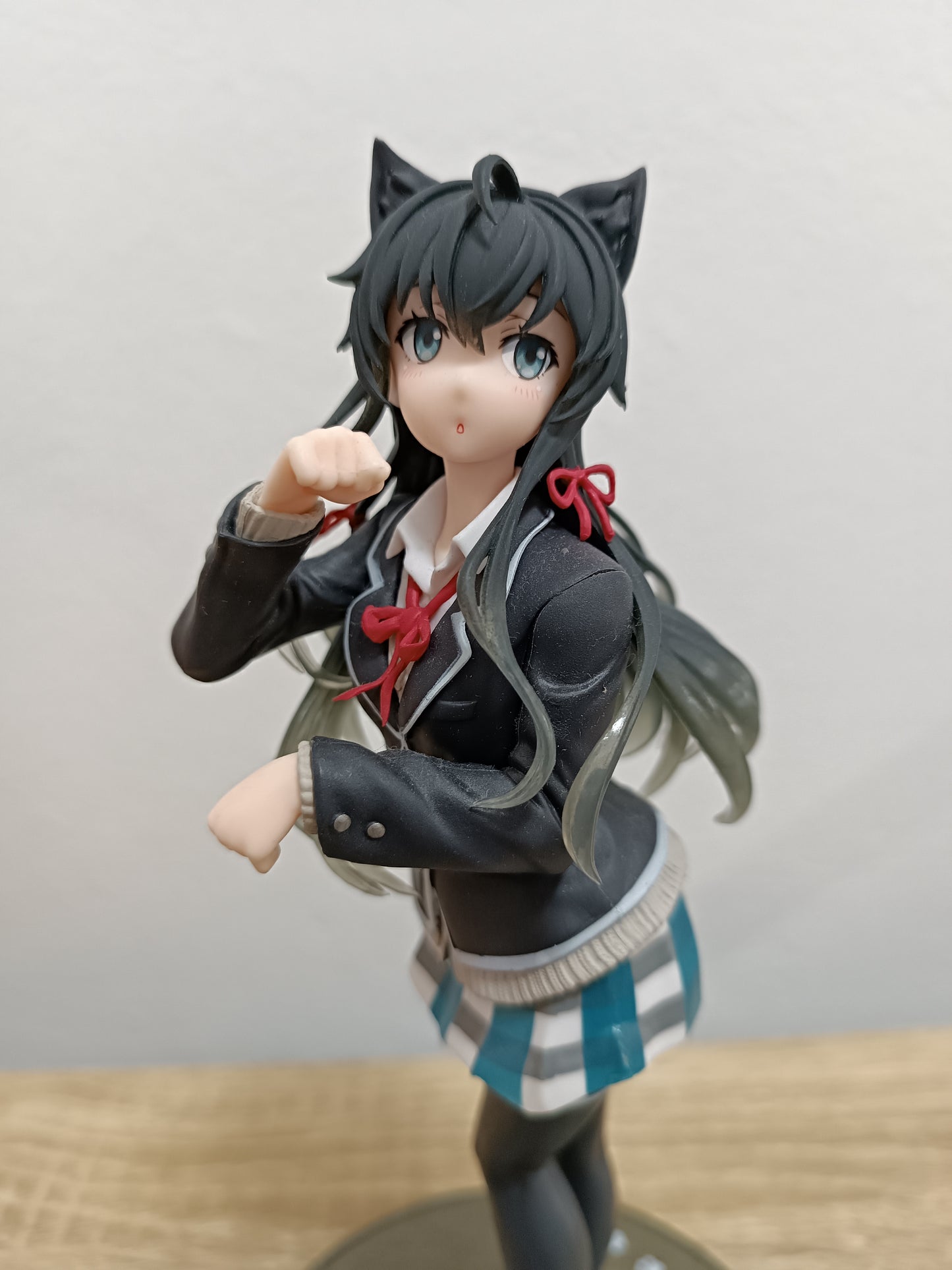 My Youth Romantic Comedy Coreful Yukinoshita Yukino (Cat Ears Uniform Ver.) Prize Figure (Sin caja)