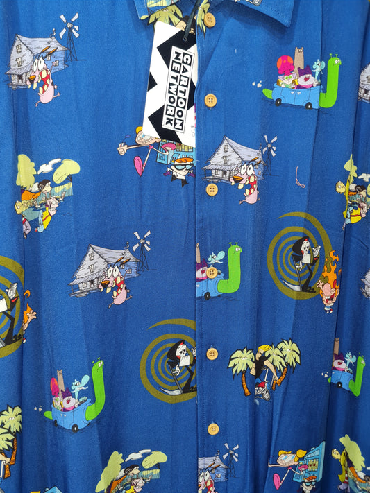 Camisa de botones Cartoon Network talla M