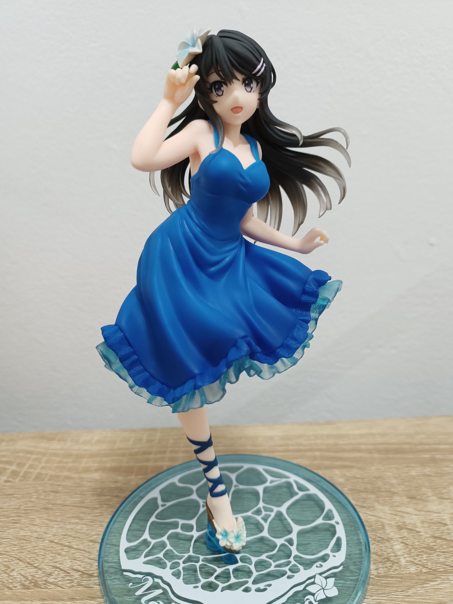 Rascal Does Not Dream of Bunny Girl Senpai Mai Sakurajima Summer (Blue) Coreful Figure (Sin Caja)