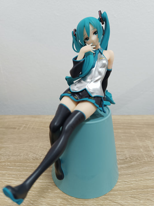 Vocaloid Hatsune Miku (Light Color Ver.) Noodle Stopper Figure (Sin caja)