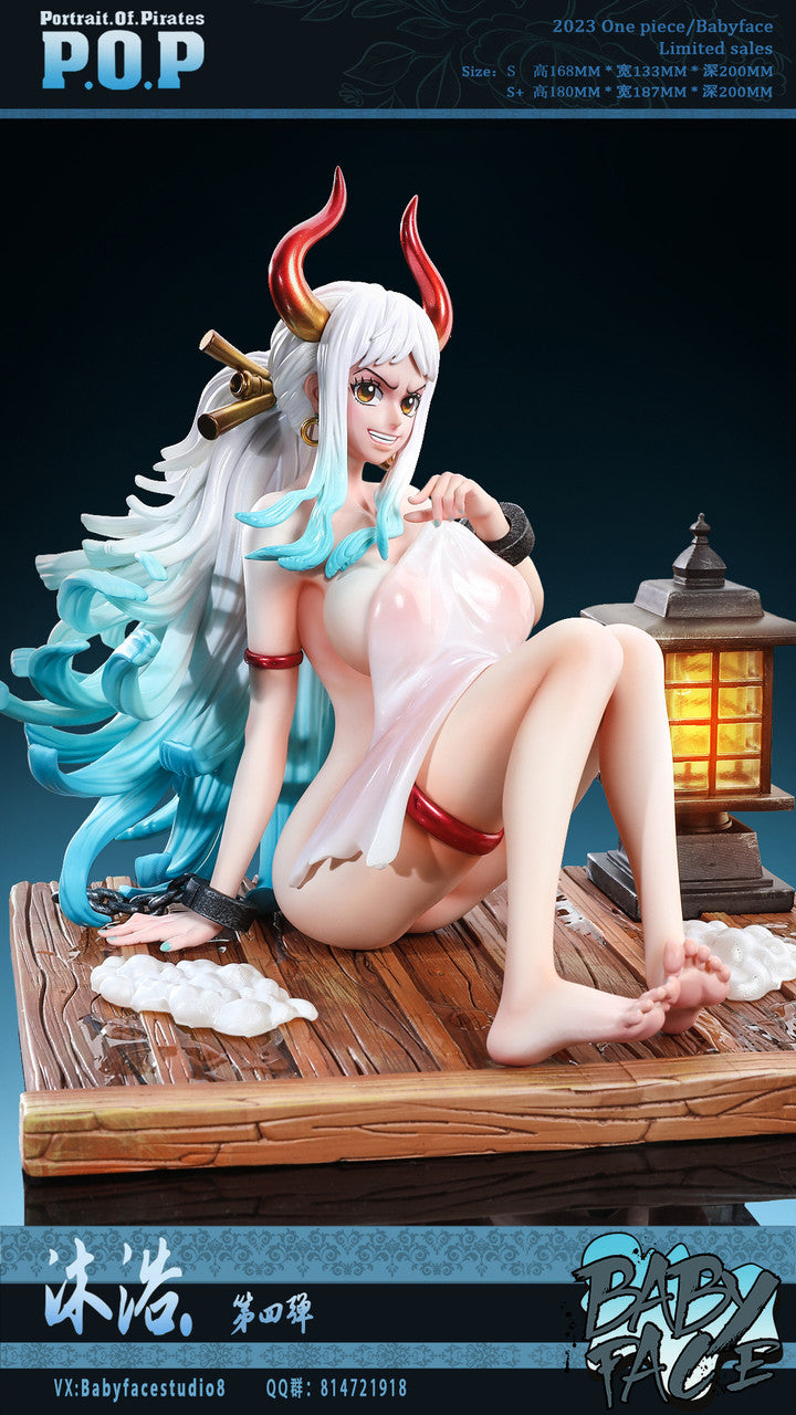 One Piece Babyface Studio Yamato Resin Statue