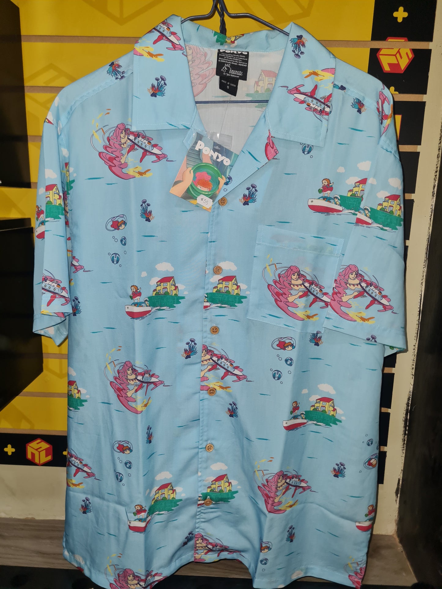 Camisa de botones Ponyo talla S