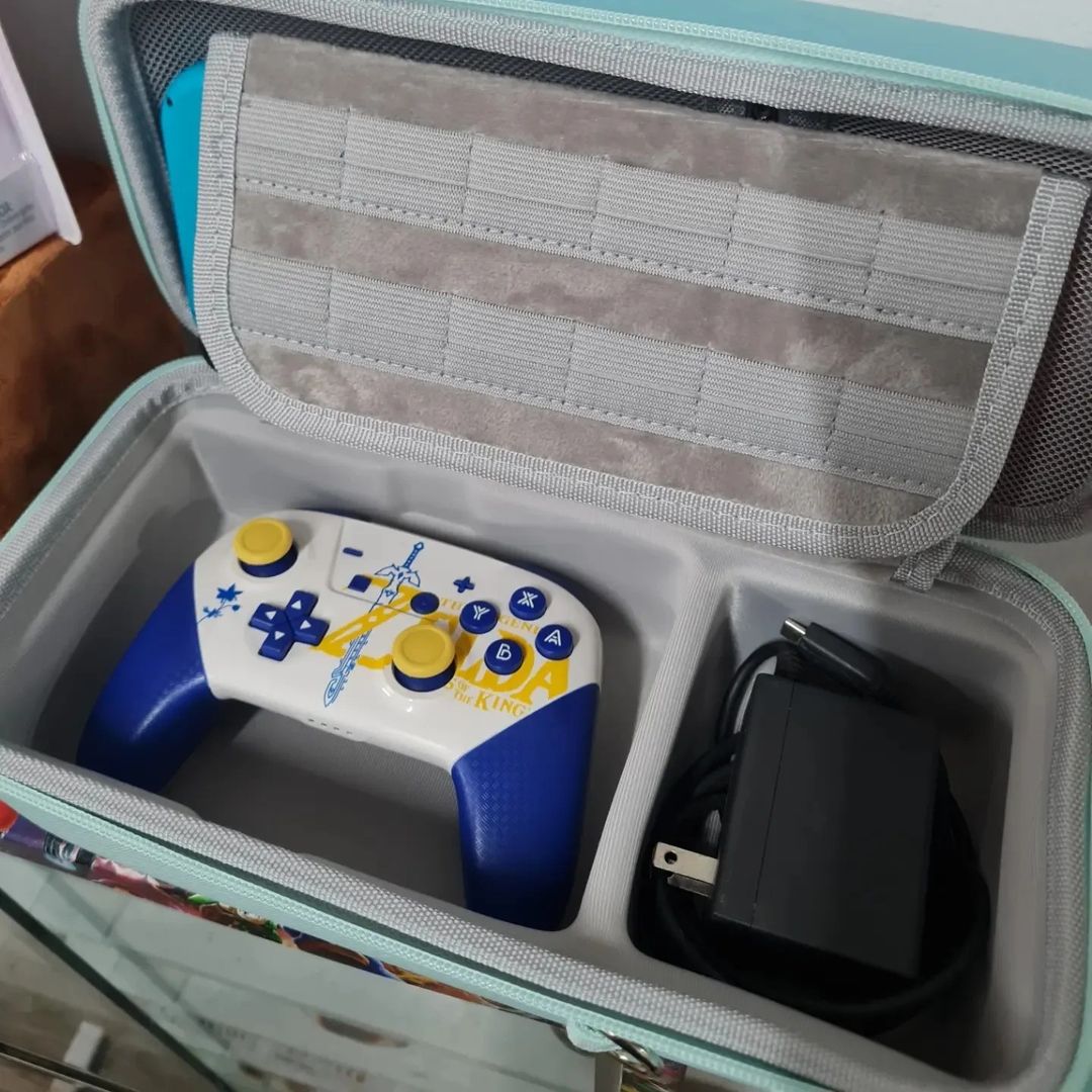 Case de Zelda grande para Nintendo switch Oled, Lite o normal
