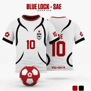 Camisa Blue Lock Japan Sub 20 - Sae Itoshi