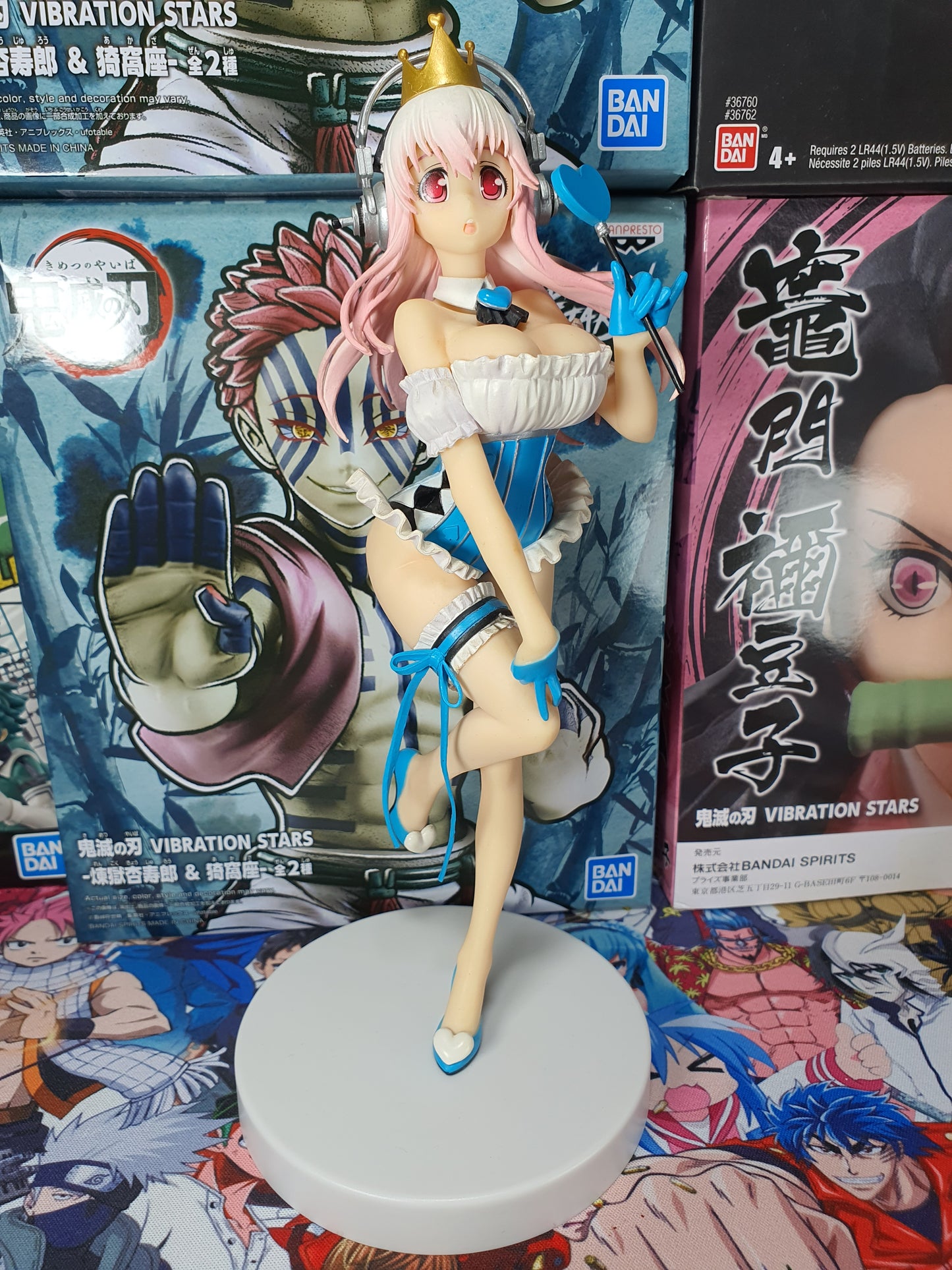 Super Sonico - Sonico Queen of hearts Blue ver. - Furyu (Sin caja)