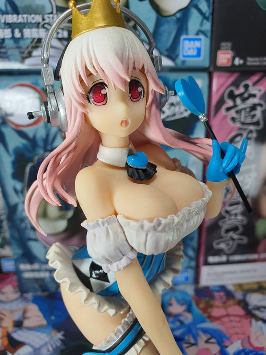 Super Sonico - Sonico Queen of hearts Blue ver. - Furyu (Sin caja)