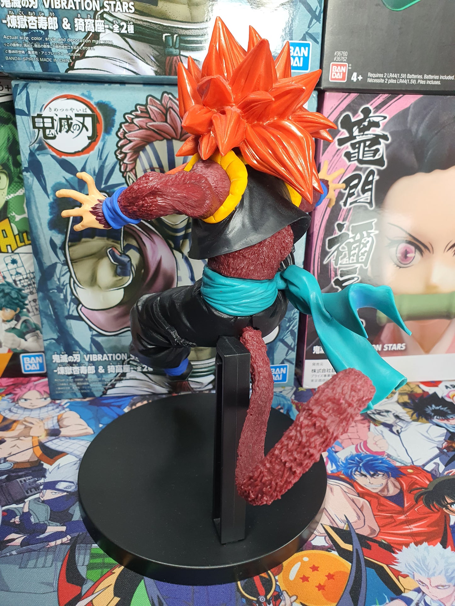 Super Dragon Ball Heroes 9th Anniversary Super Saiyan 4 Xeno Gogeta - Banpresto (Sin Caja)