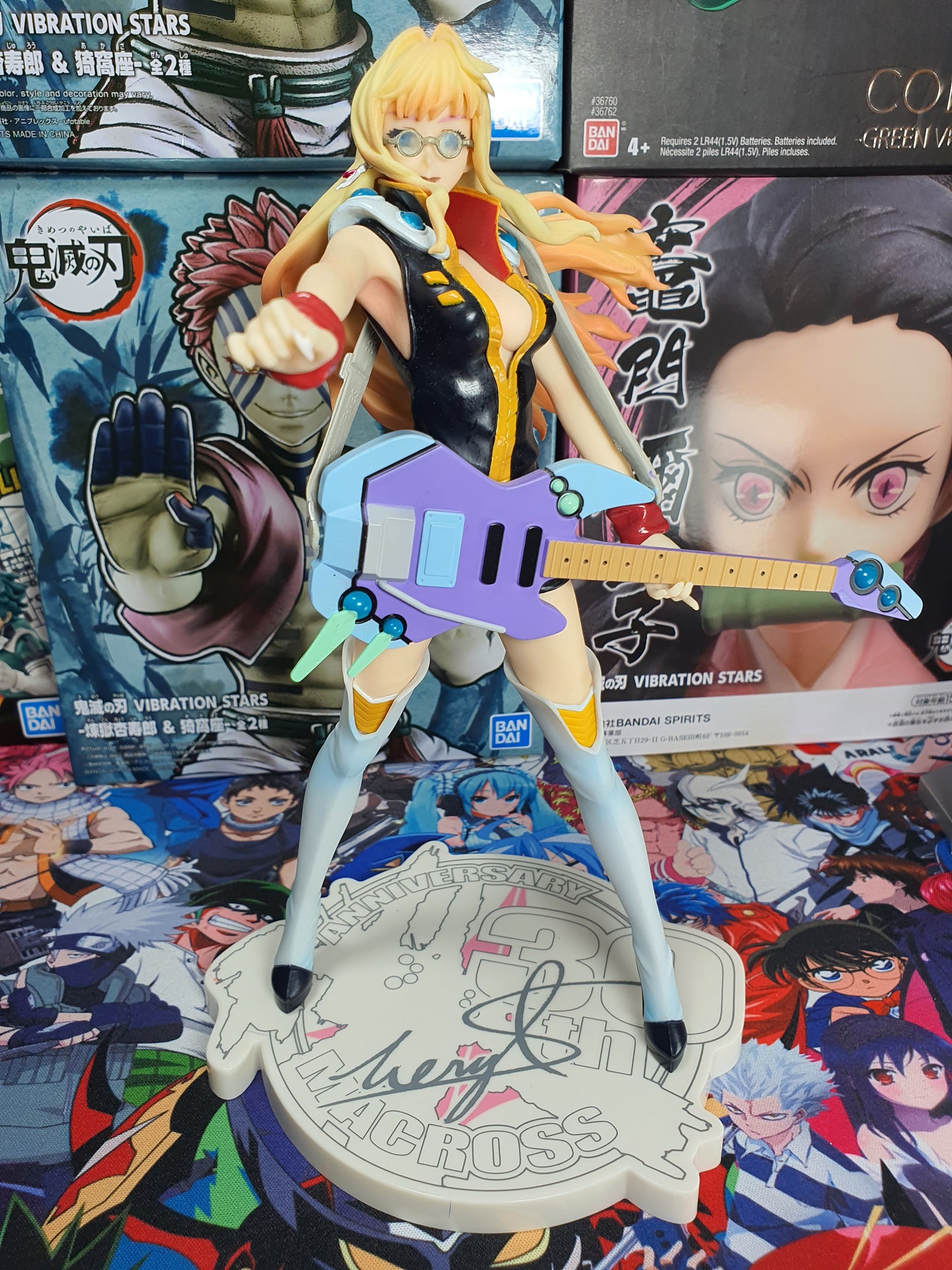 Macross Frontier - Sheryl Nome - 30th Anniversary SQ Figure Vol. 1- Banpresto (Sin Caja)