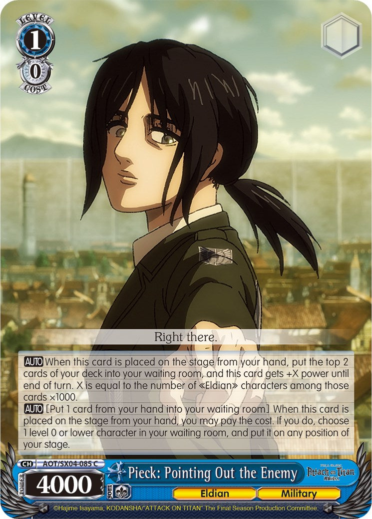 Weiss Schwarz - Trial Deck+ Attack On Titan: Final Season