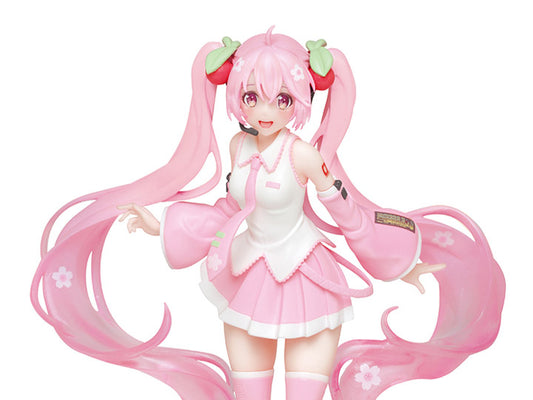 Vocaloid Hatsune Miku Pre-Painted Figure: Sakura Miku Ver.