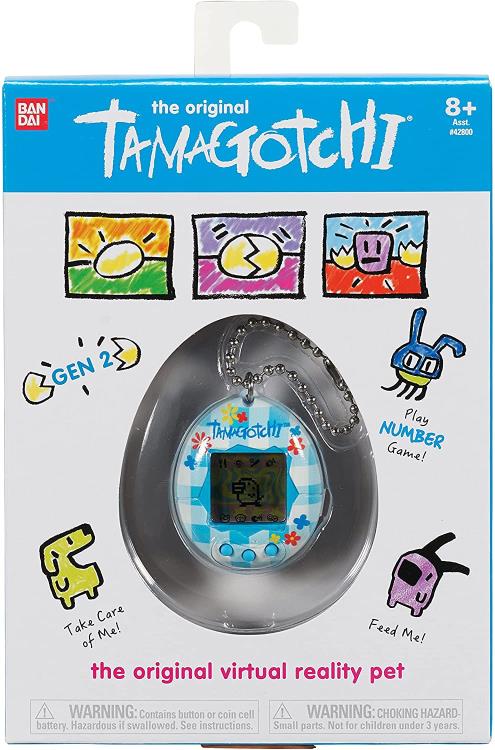 Tamagotchi flower gingham