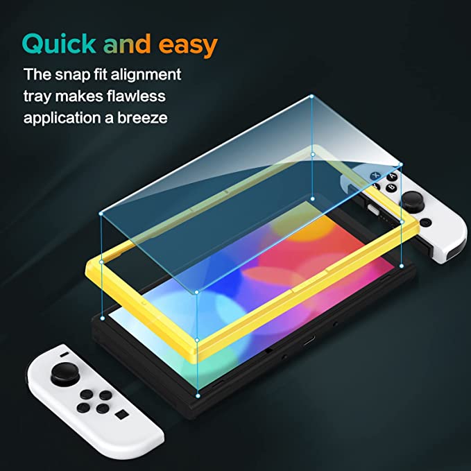 Vidrio templado para Nintendo Switch OLED