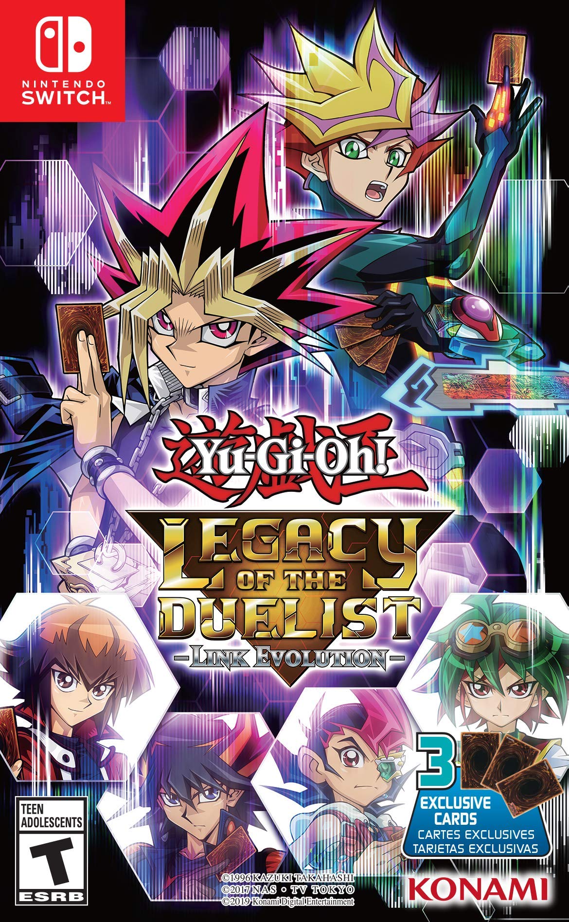Yugioh Legacy of the duelist Nintendo Switch Nuevo