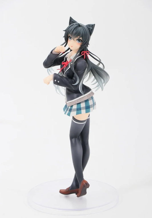 My Youth Romantic Comedy Coreful Yukinoshita Yukino (Cat Ears Uniform Ver.) Prize Figure