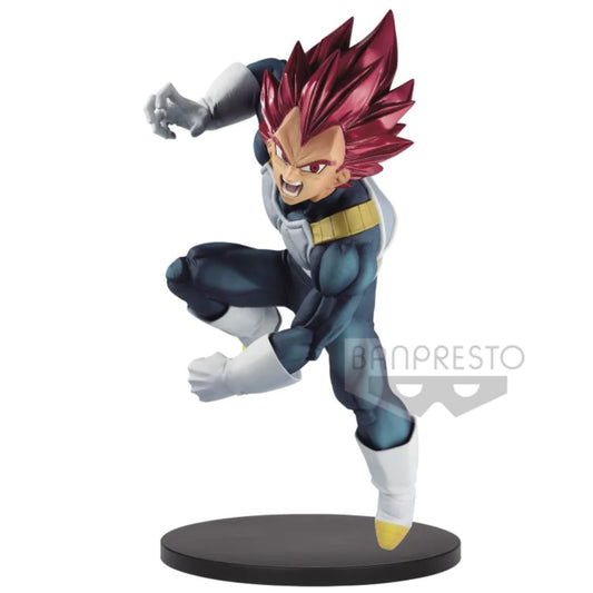 BANPRESTO DRAGON BALL SUPER BLOOD OF SAIYANS SPECIAL VER. 7 SUPER SAIYAN GOD VEGETA FIGURE
