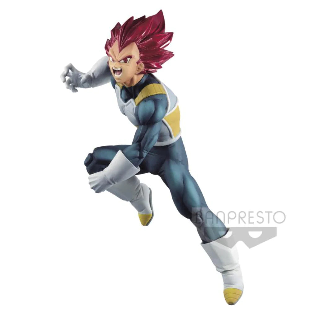 BANPRESTO DRAGON BALL SUPER BLOOD OF SAIYANS SPECIAL VER. 7 SUPER SAIYAN GOD VEGETA FIGURE
