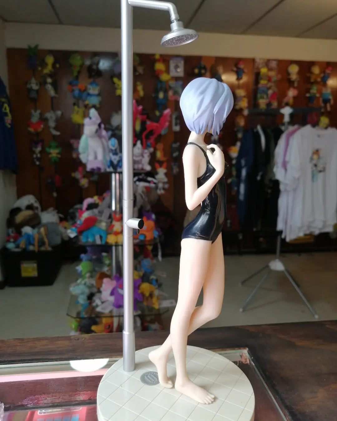 Evangelion - Ayanami Rei Shower School Swimsuit Ver. (SEGA) (Sin Caja)