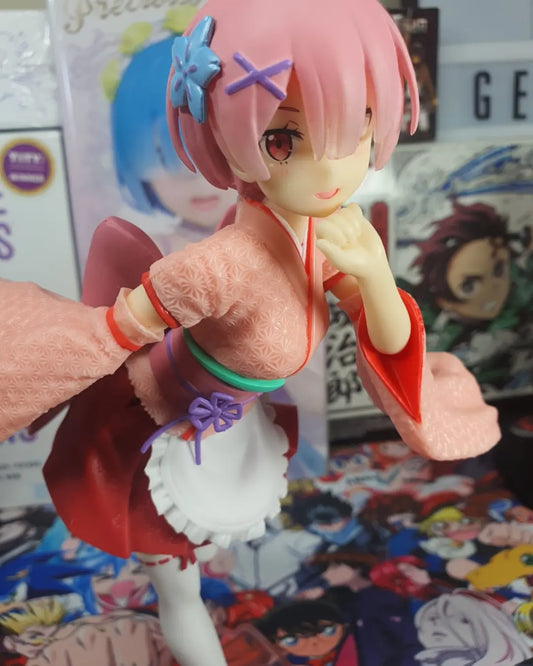 Re:Zero Starting Life in Another World - Ram (Kimono Maid Ver.) (Sin caja)