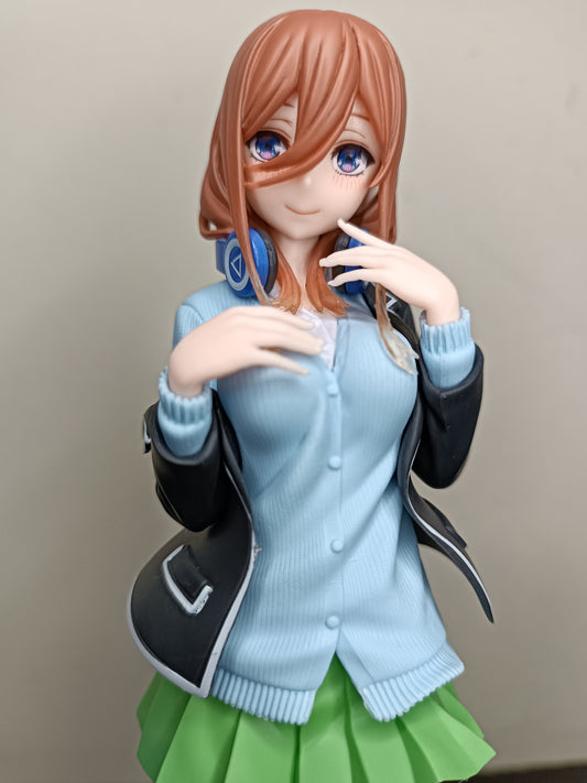 The Quintessential Quintuplets - Miku Nakano Coreful Figure (Uniform Ver) (Sin Caja)