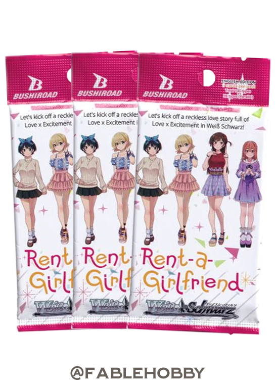 Weiss Schwarz - Booster Pack Booster Pack Rent-A-Girlfriend DekuGeek.com Weiss Schwarz - Booster Pack Booster Pack Rent-A-Girlfriend DekuGeek.com