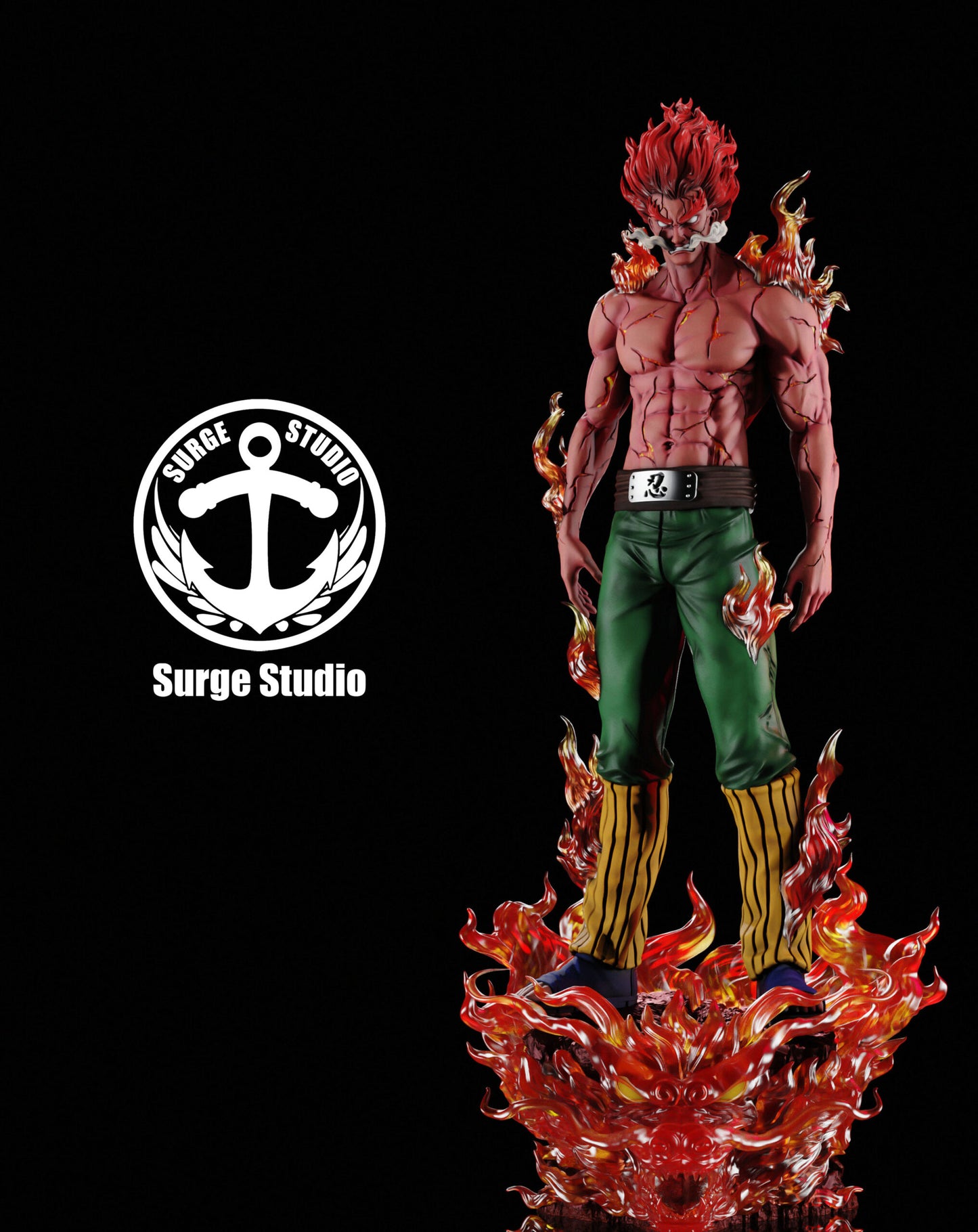 Might guy Resin Statue by Surge Studio
