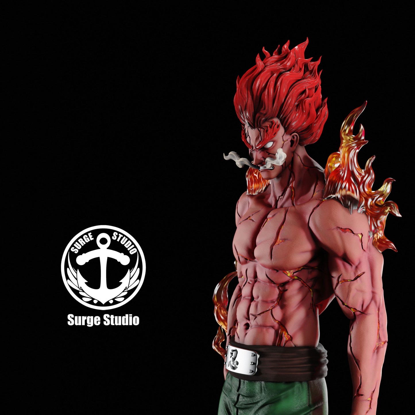 Might guy Resin Statue by Surge Studio