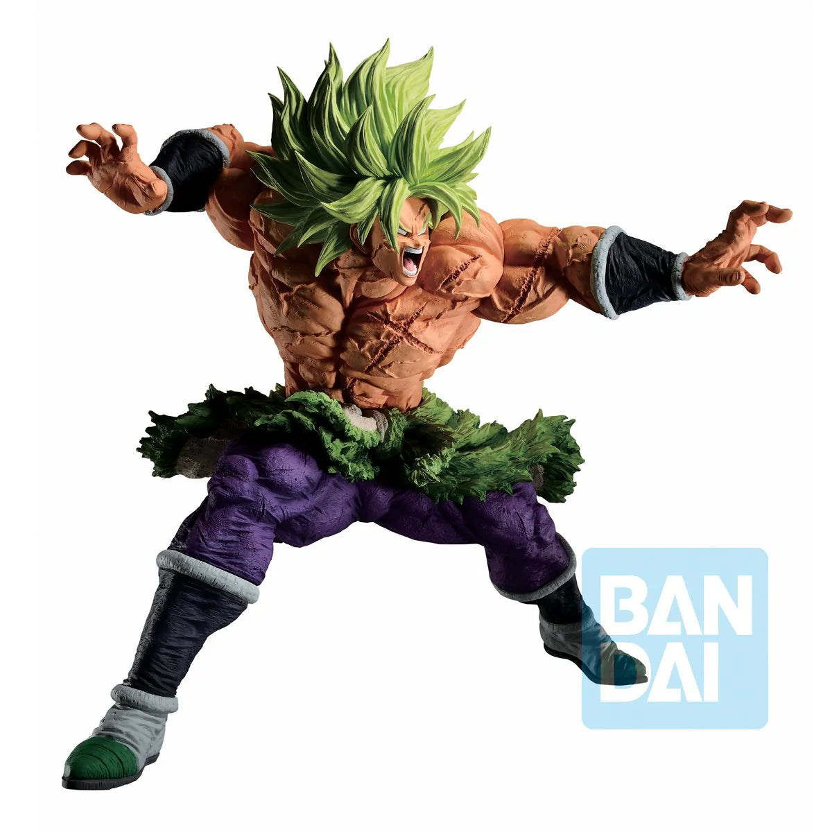 Dragon Ball Super - Full Power Super Saiyan Broly (Back To The Film) Bandai Ichibansho Figure (Caja Abierta)