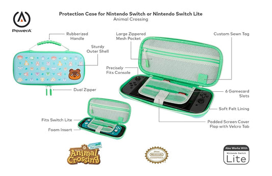 Case de Animal Crossing para Nintendo switch Oled, Lite o normal