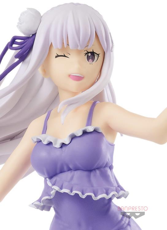 Re:Zero Starting Life in Another World EXQ Emilia - Banpresto (Sin Caja)