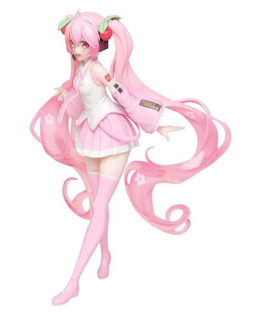 Vocaloid Hatsune Miku Pre-Painted Figure: Sakura Miku Ver.