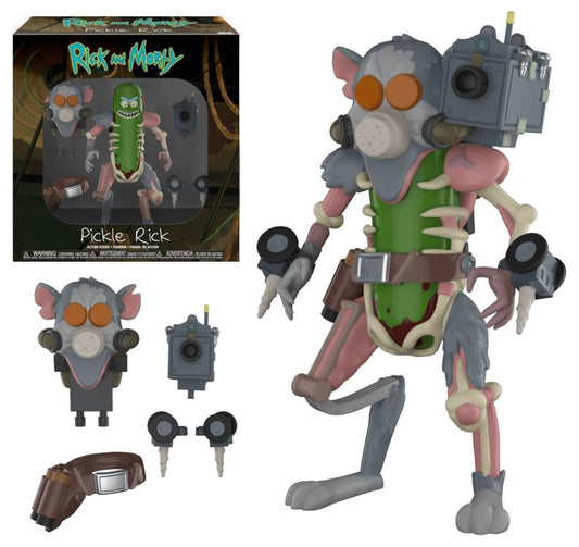 Rick and Morty Pickle Rick Action Figure
