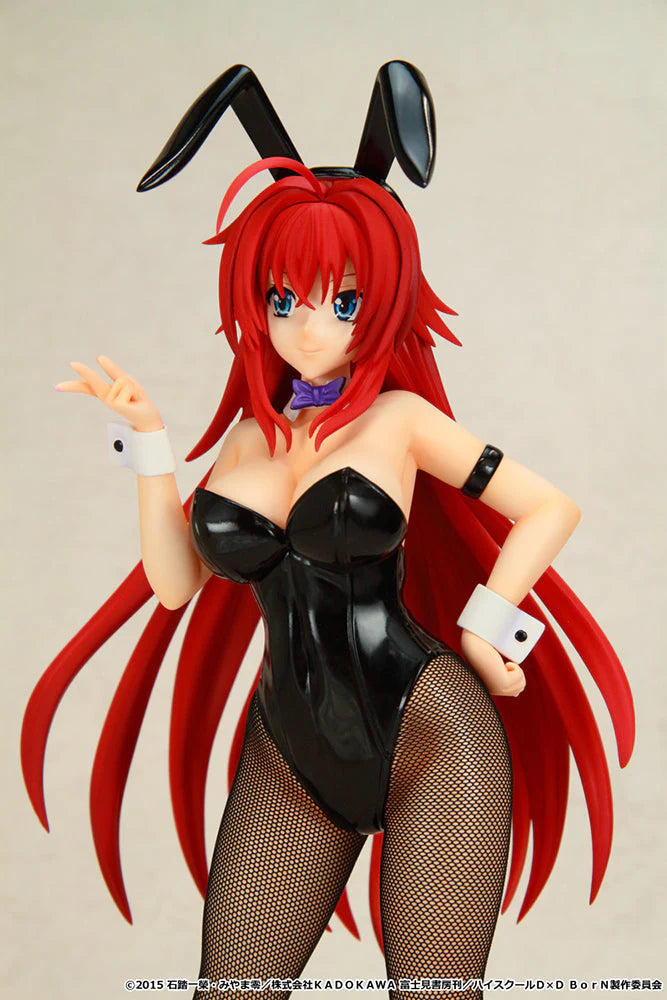 High School DxD Born 1/6 Scale Pre-Painted Figure: Rias Gremory Bunny Ver.