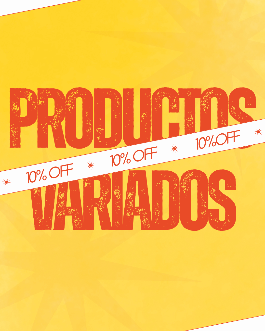 Productos 10% OFF