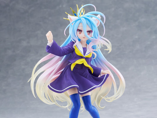 No Game No Life Shiro (Cat Ear School Uniform Ver.) Coreful Figure