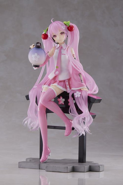 Vocaloid AMP+ Sakura Miku (Sakura Lantern Ver.) Prize Figure