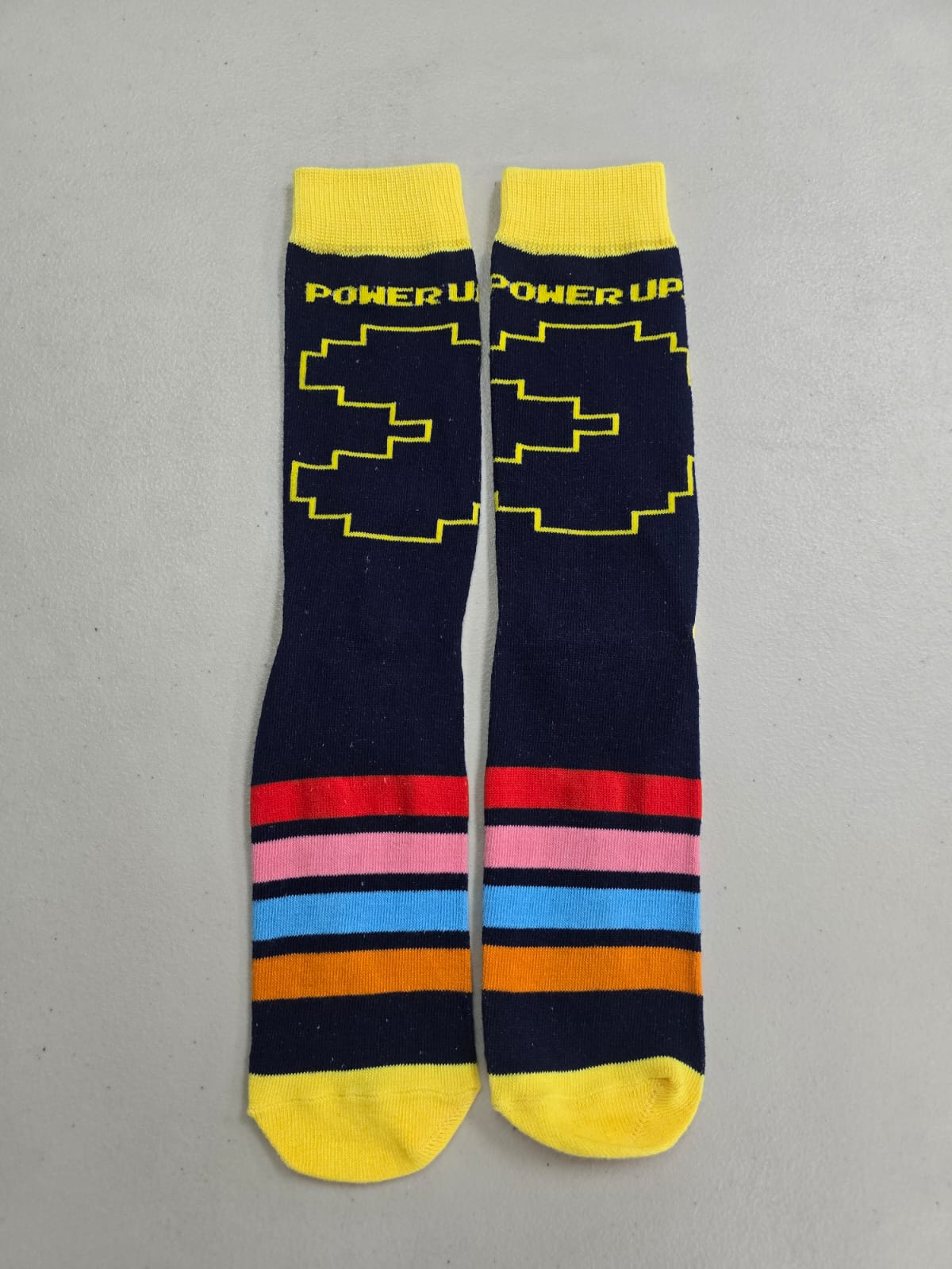 Calcetines Pac-Man rayas