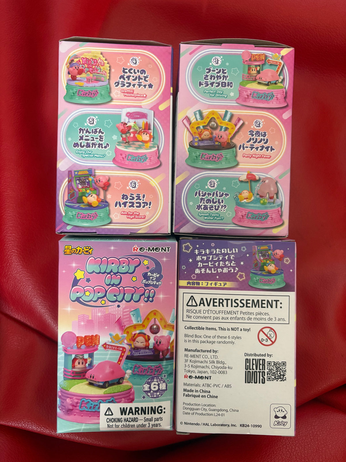 Figura sorpresa Kirby Pop City