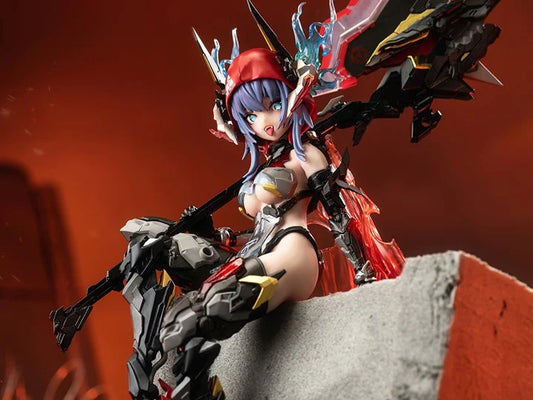 Thunderbolt Squad Barbera Red Mecha Girl 1/9 Scale Action Figure