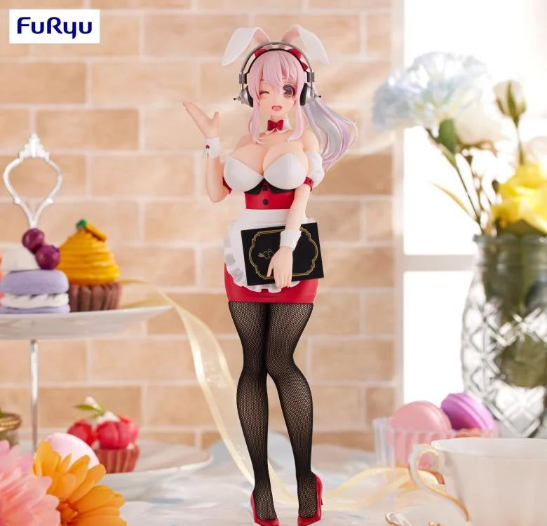 Nitroplus BiCute Bunnies Super Sonico (Waitress Ver.) Figure