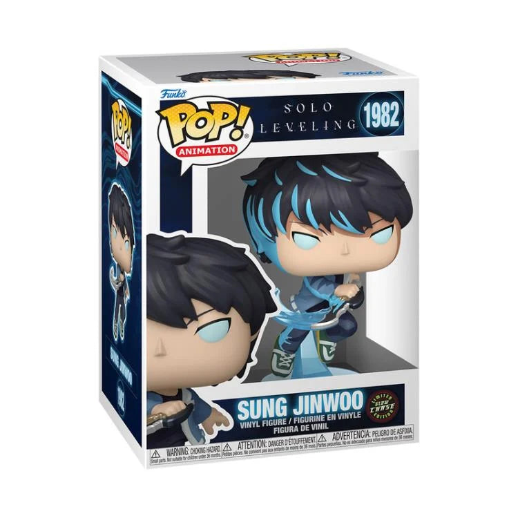 Solo Leveling Pop! Animation #1982 Sung Jinwoo (Glow-in-the-Dark) (Chase)