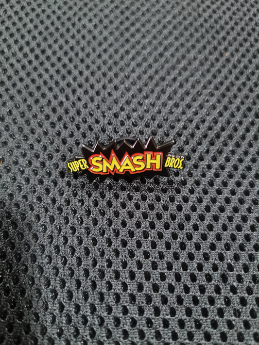 Pin Super Smash logo