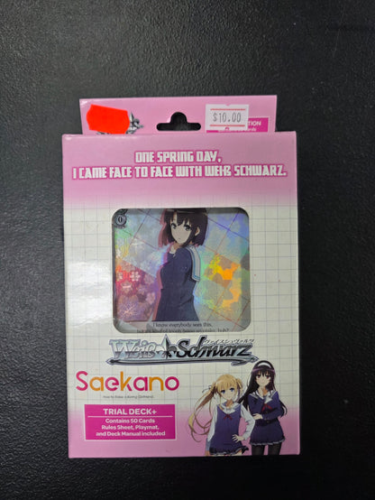Trial Deck+ Weiss Schwarz Saekano