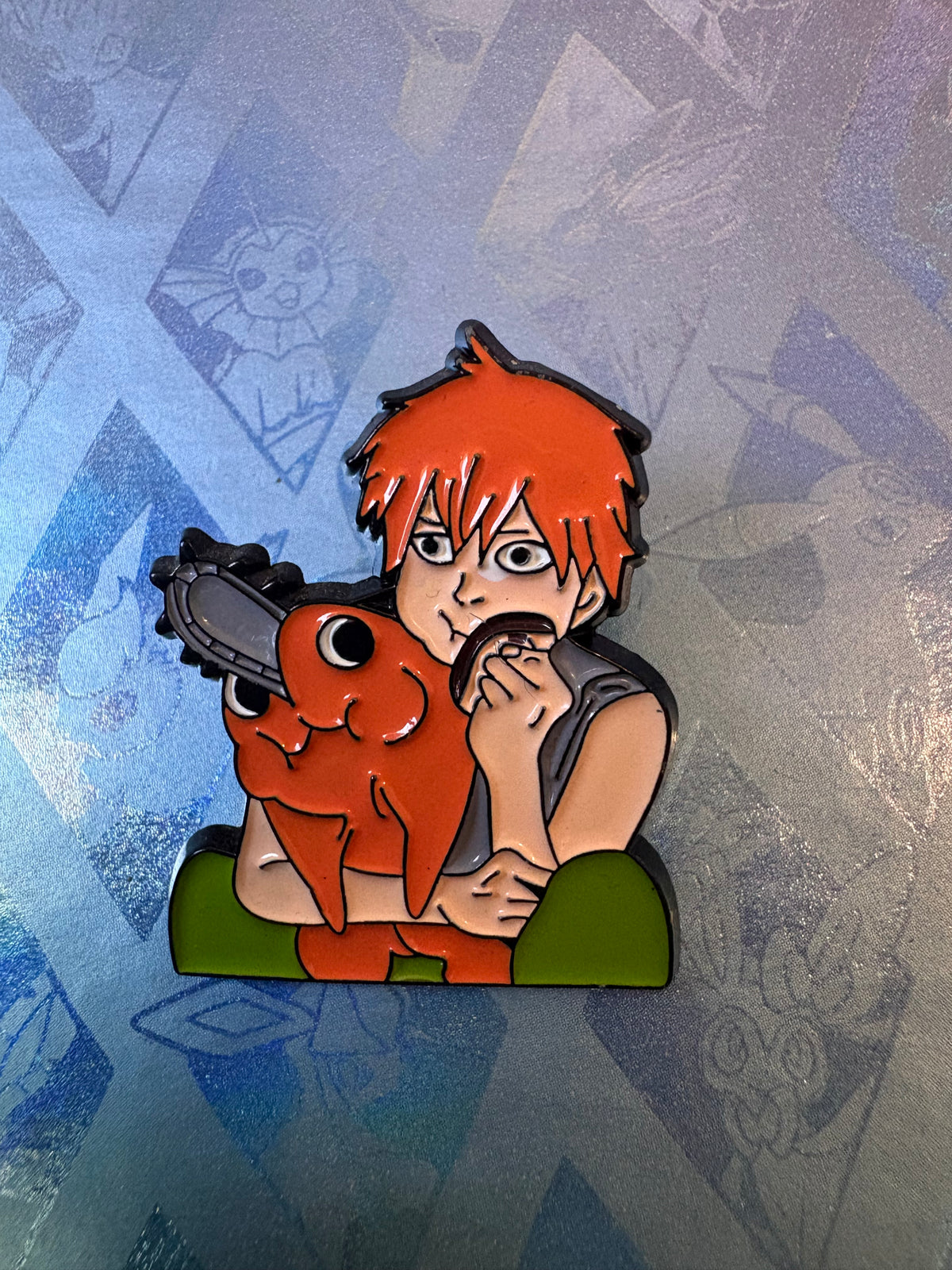 Pin metálico Chainsaw man