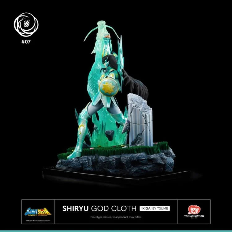 Saint Seiya Ikigai Shiryu God Cloth 1/6 Scale Limited Edition Statue