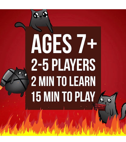 Exploding Kittens versión original (Juego de mesa)